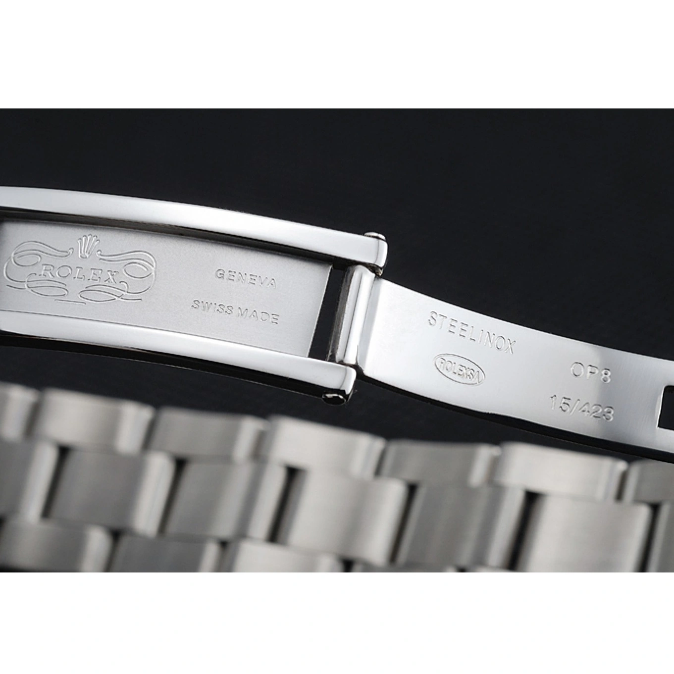 Aaa replica watch 1454152 Bracelet Submariner Steel Stainless White Dial Rolex 1027